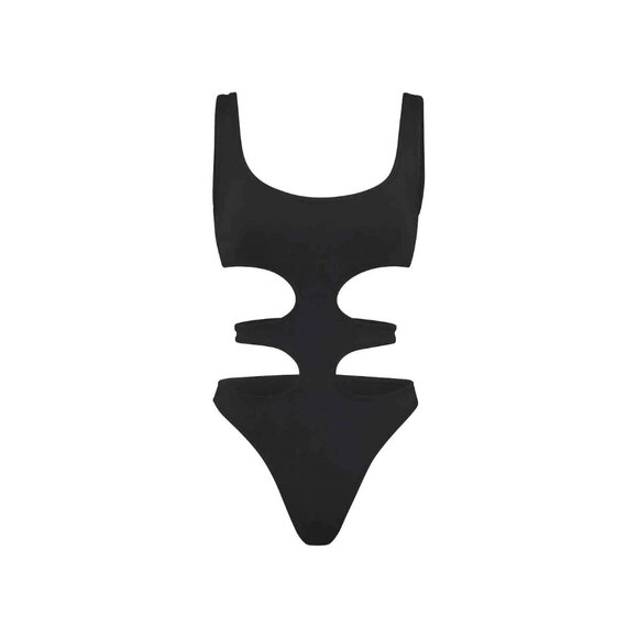 SKIMS Swim Tank Monokini Onyx Womens XXS - Picture 12 of 12